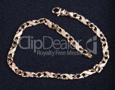 yellow Gold Chain Bracelet