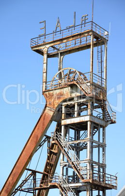 Bergbau in Labin, Kroatien