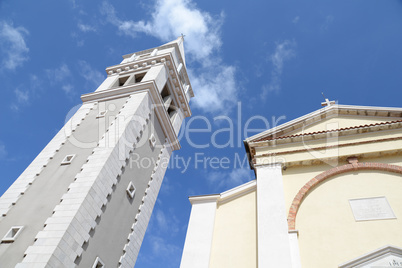 Kirche in Vrsar, Kroatien