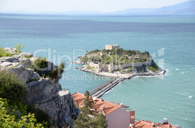 Taubeninsel bei Kusadasi, Türkei