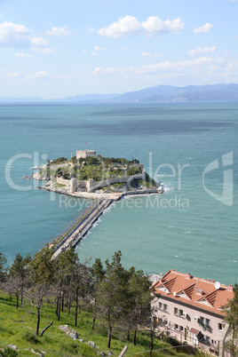 Taubeninsel bei Kusadasi, Türkei