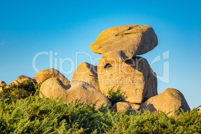 Felsen in der Bretagne