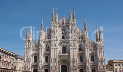 Duomo meaning Cathedral in Milan