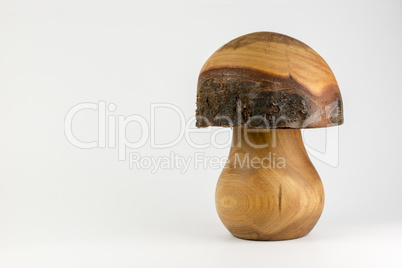 Wooden mushroom