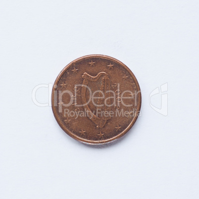 Irish 1 cent coin