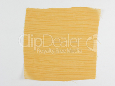 Yellow fabric sample