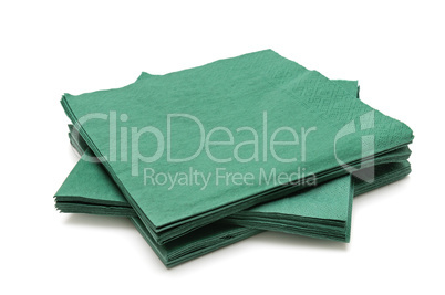 green napkins