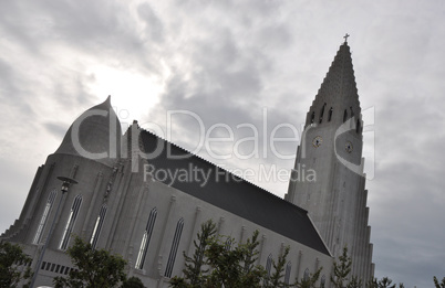 Hallgrímskirkja in Reykjavik