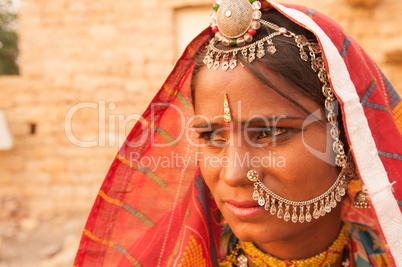 Indian girl portrait