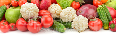 fresh fruits and vegetables