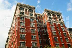 Rotes Haus in New York