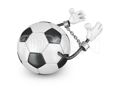Ball in handcuffs