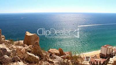 Picturesque sea landscape of the Baja California Peninsula, Mexico