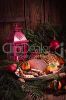 Christmas roast turkey
