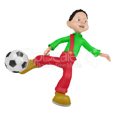 Boy and Ball