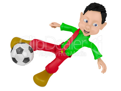 Boy and Ball