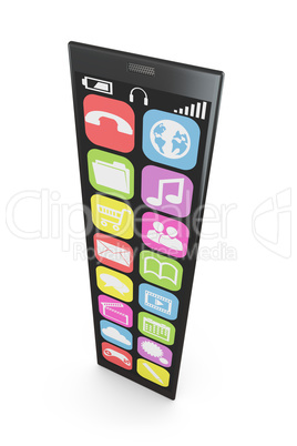 concept of a smartphone
