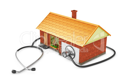 House and stethoscope