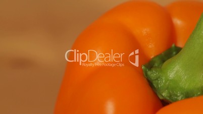 Closeup of a sweet pepper