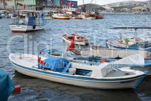 Boote im Hafen von Kusadasi