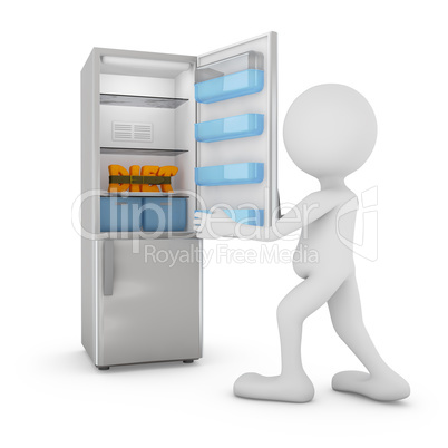 modern refrigerator