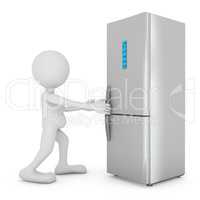 modern refrigerator