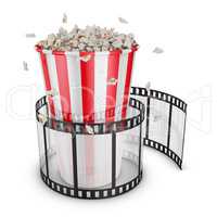 popcorn and film