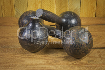 broken dumbbell