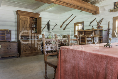 Ukrainian vintage interior