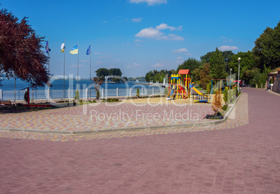 park in Ternopil