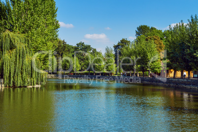 park in Ternopil