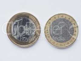 Slovenian 1 Euro coin