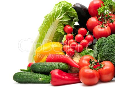 collection vegetables