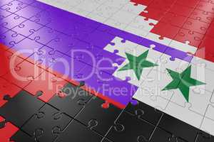 puzzles Syria and Russia