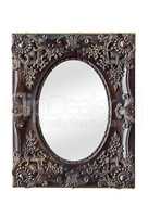 Mirror with vintage decorated frame