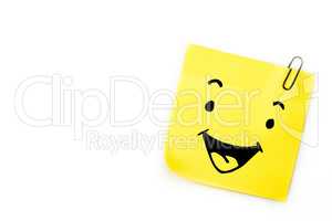 Composite image of smiling face
