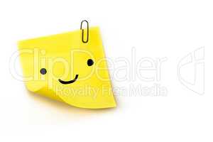 Composite image of smiling face