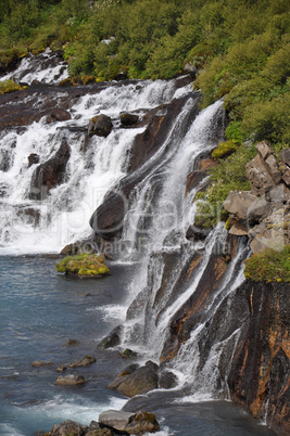 Hraunfossar, Island