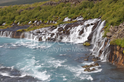 Hraunfossar, Island