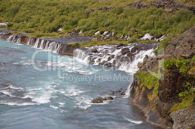 Hraunfossar, Island