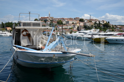 Hafen von Vrsar, Istrien, Kroatien