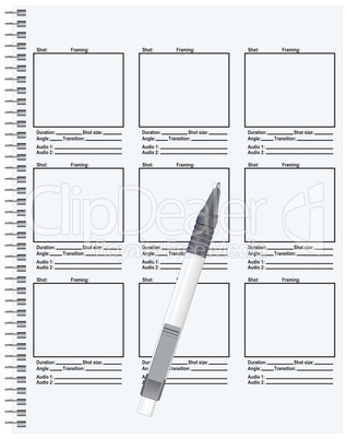 Templates based on the storyboard