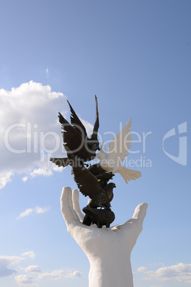 Friedensdenkmal , Kusadasi, Türkei