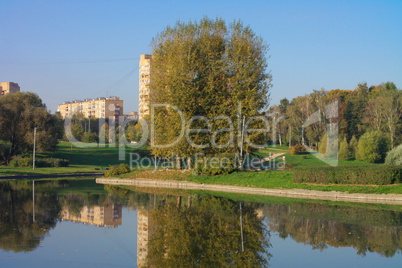 park in gold fall