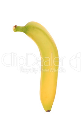 Yellow Banana Isolated