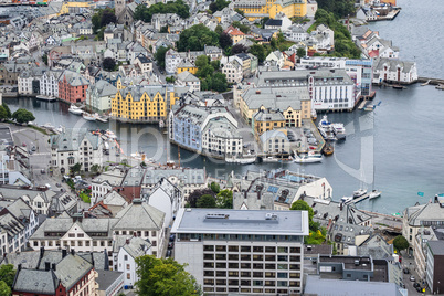 Blick auf Ålesund