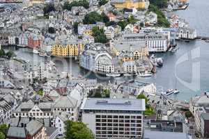 Blick auf Ålesund