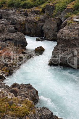 Hvita am Hraunfossar