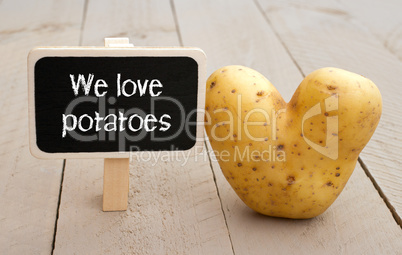 We love potatoes