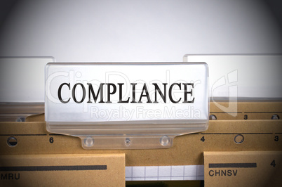 Compliance Folder Register Index